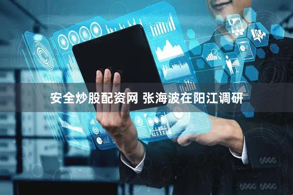 安全炒股配资网 张海波在阳江调研